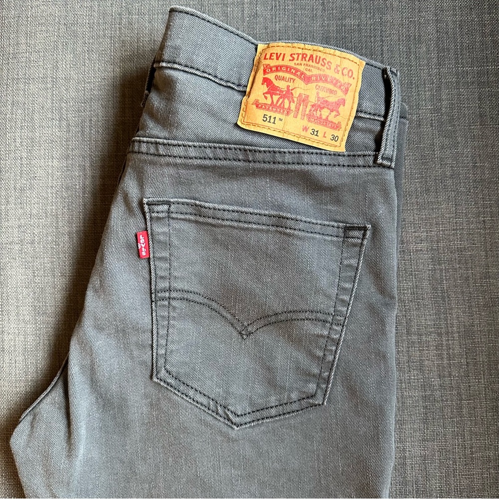 Levis 511 Jeans - Slim Fit Stretch - 31x30 - NEW